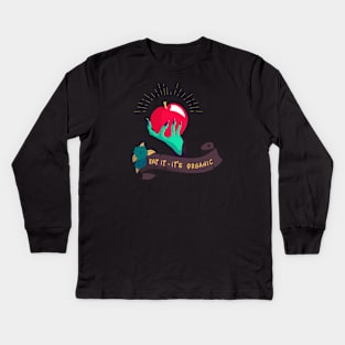 Eat It - It's Organic Kids Long Sleeve T-Shirt